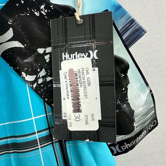 Hurley Phantom P60 Puerto Rico Ombre Men’s 30 Board Shorts Stretch Quick Dry - Picture 7 of 9